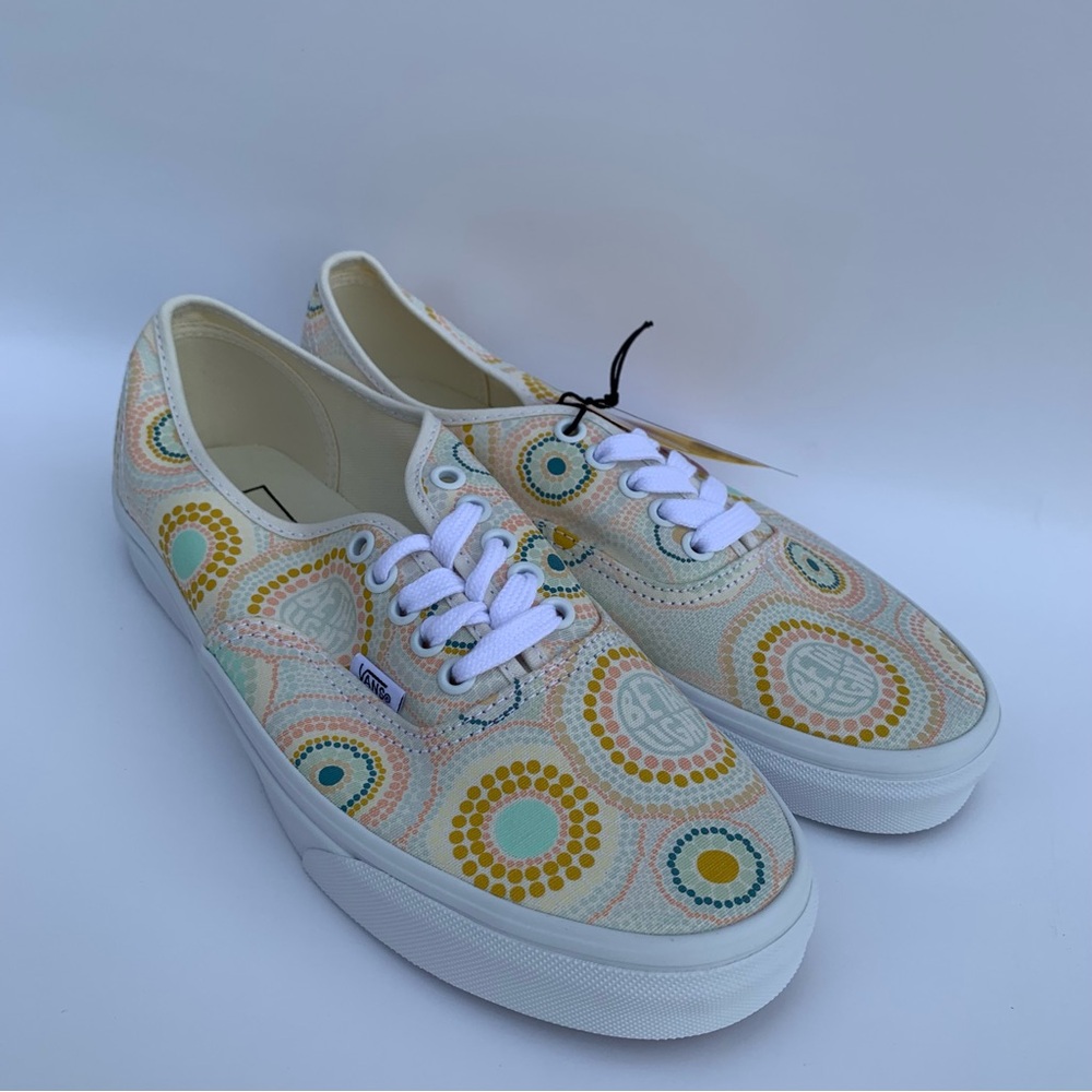 VANS UV ACTIVATED Family Authentic Uv Ink Mosaic Unisex Sz Men’s 7.5 Women’s 9
